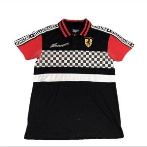 Bleecker + Mercer Sporty Short Sleeve Polo Size Large embroidered